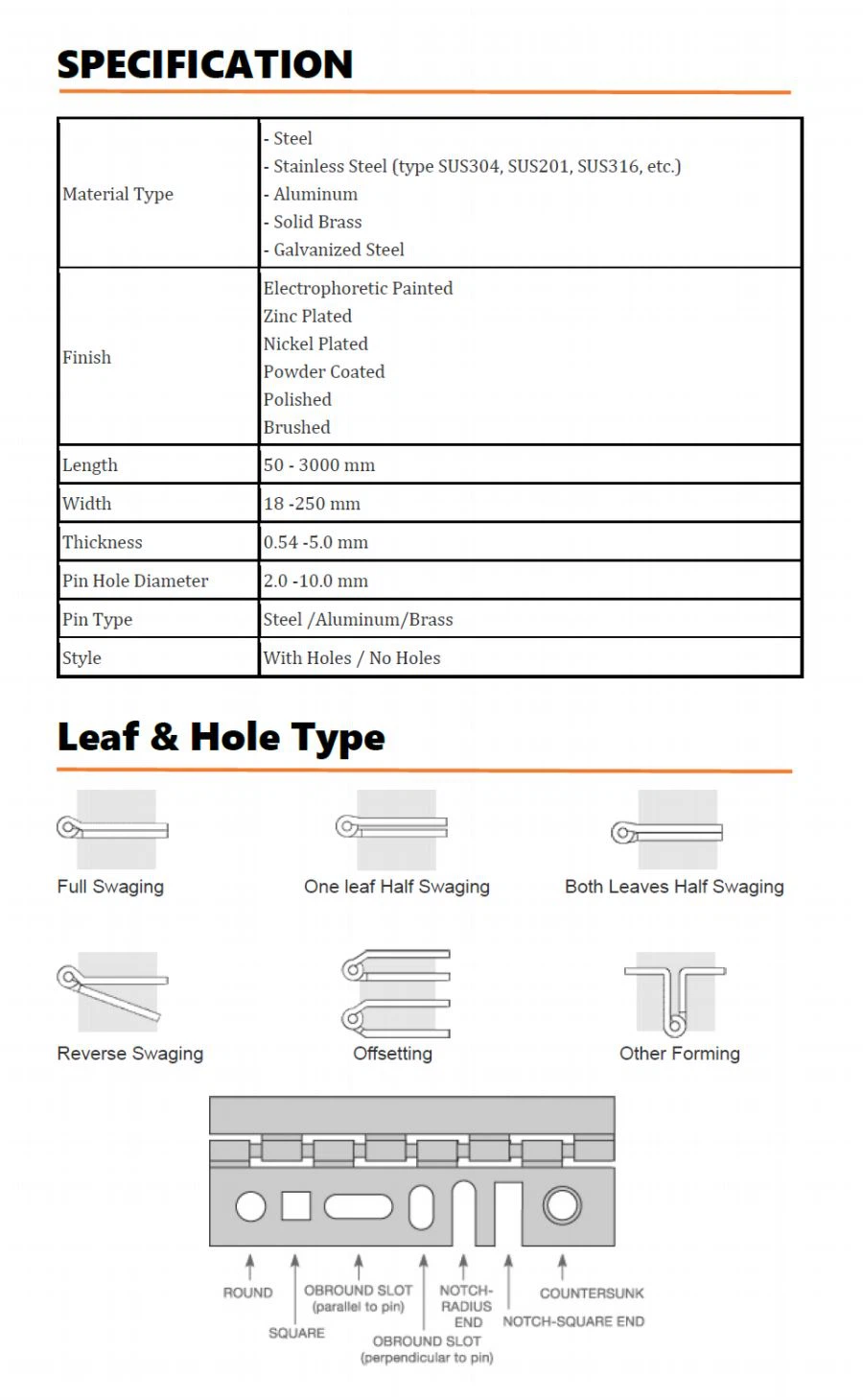 hinge specification 2